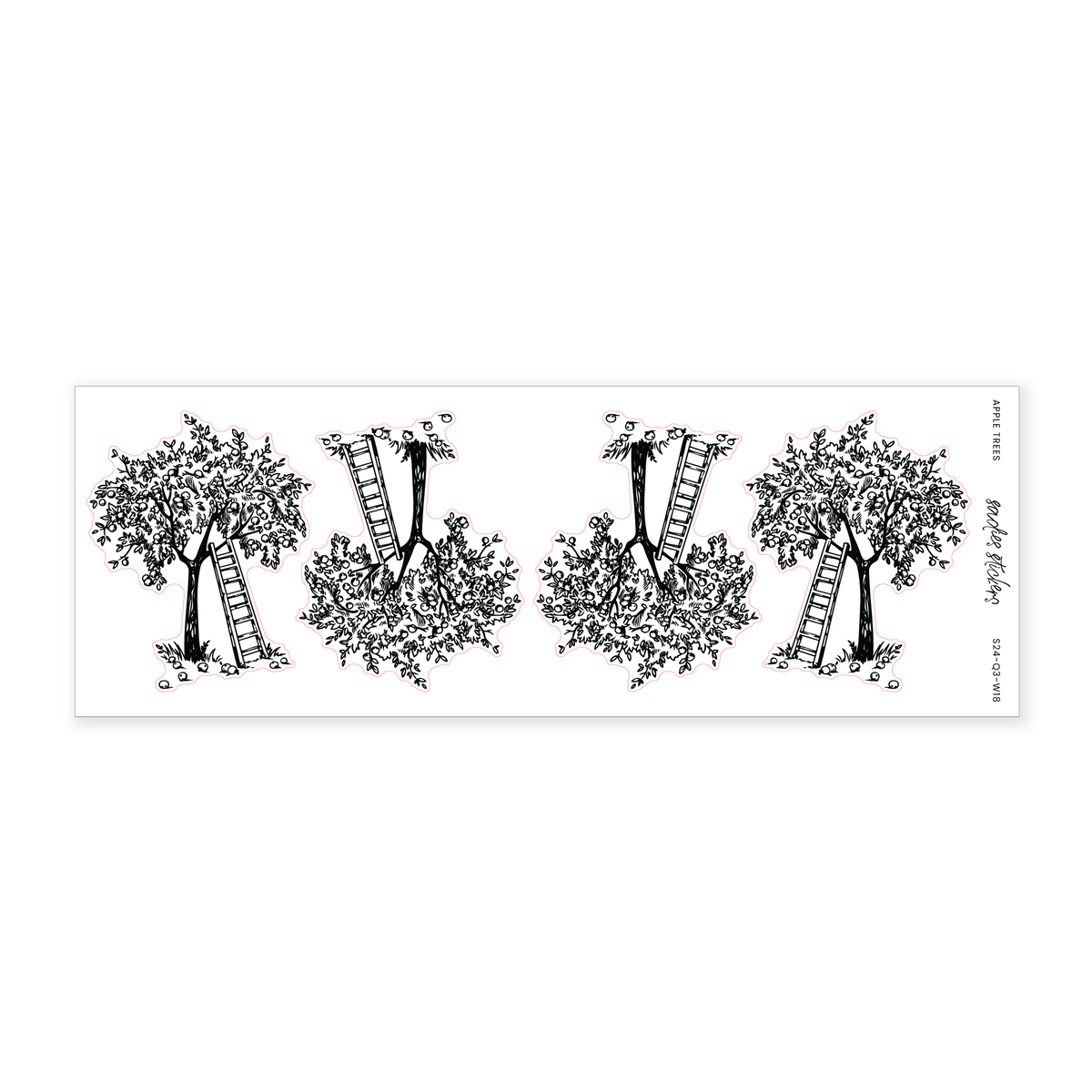 Apple Trees Sadie's Stickers