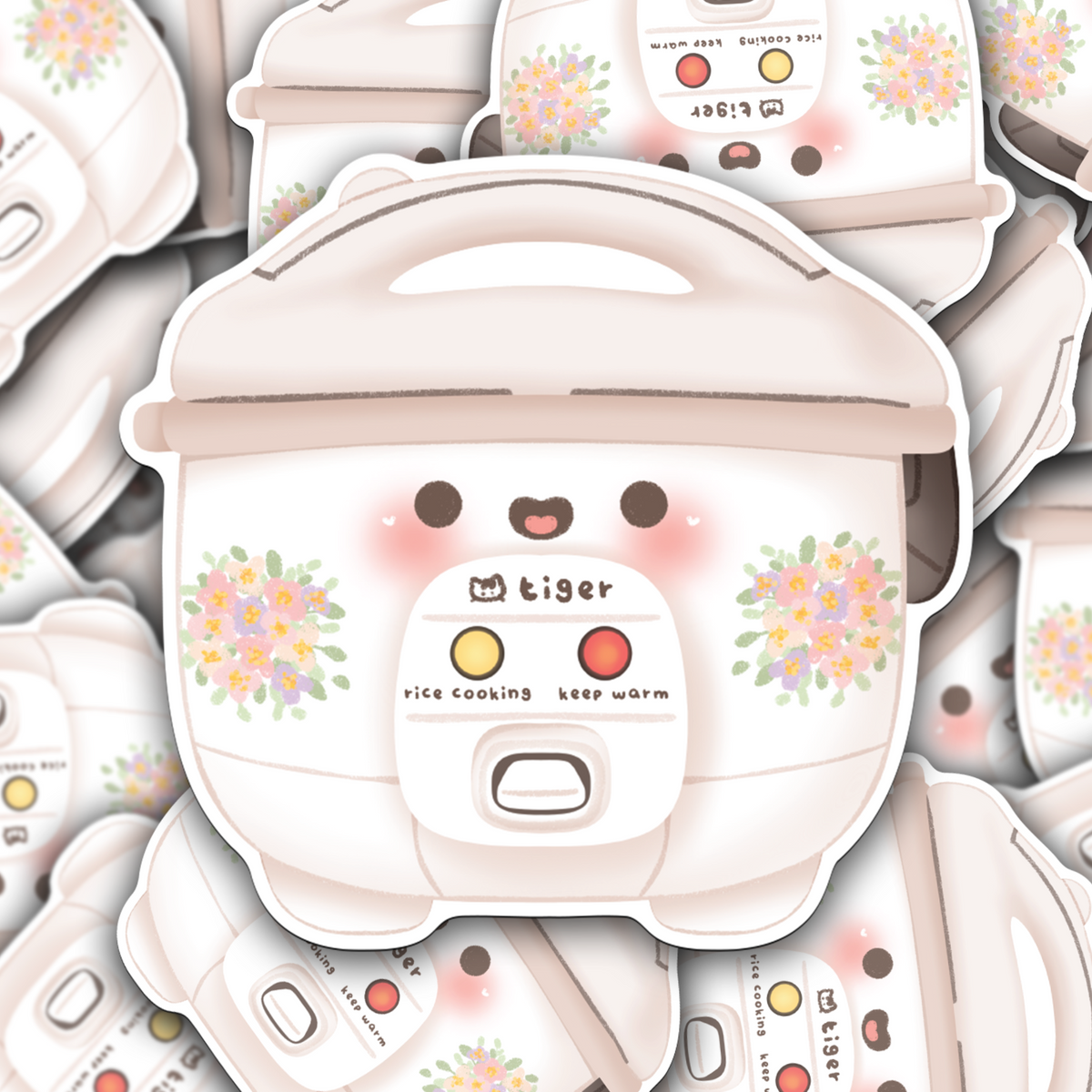 Rice Cooker • Vinyl Sticker – Sadie's Stickers