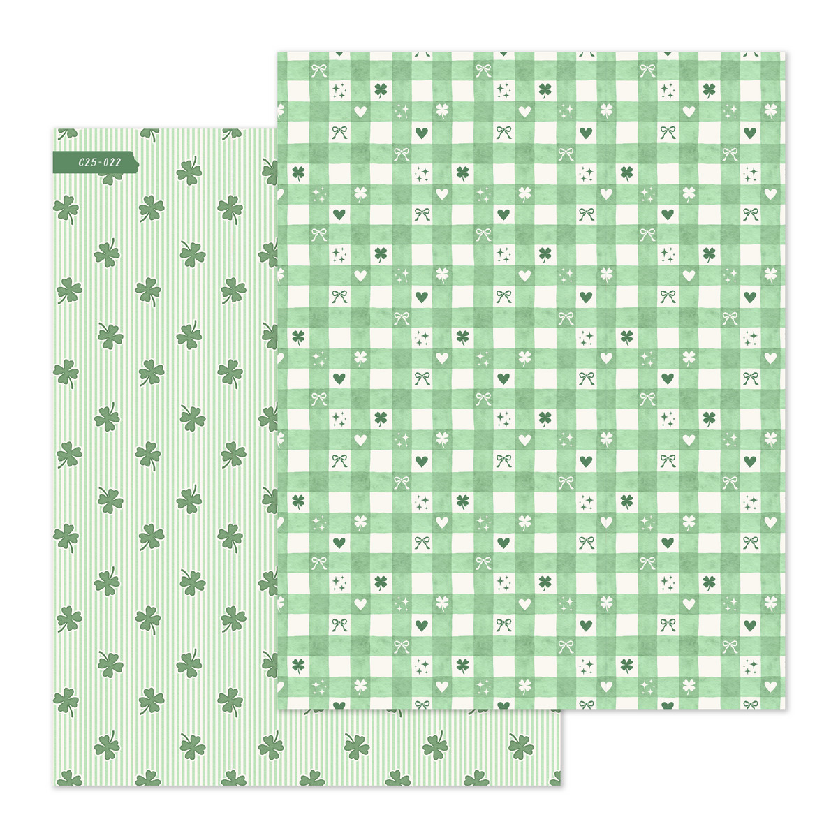 Lucky Clover | Scrapbook Paper – Sadie's Stickers