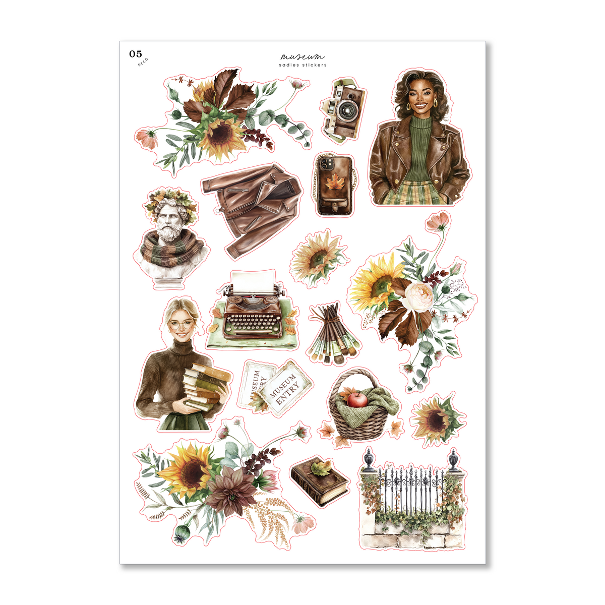 Museum Kit | Deco – Sadie's Stickers