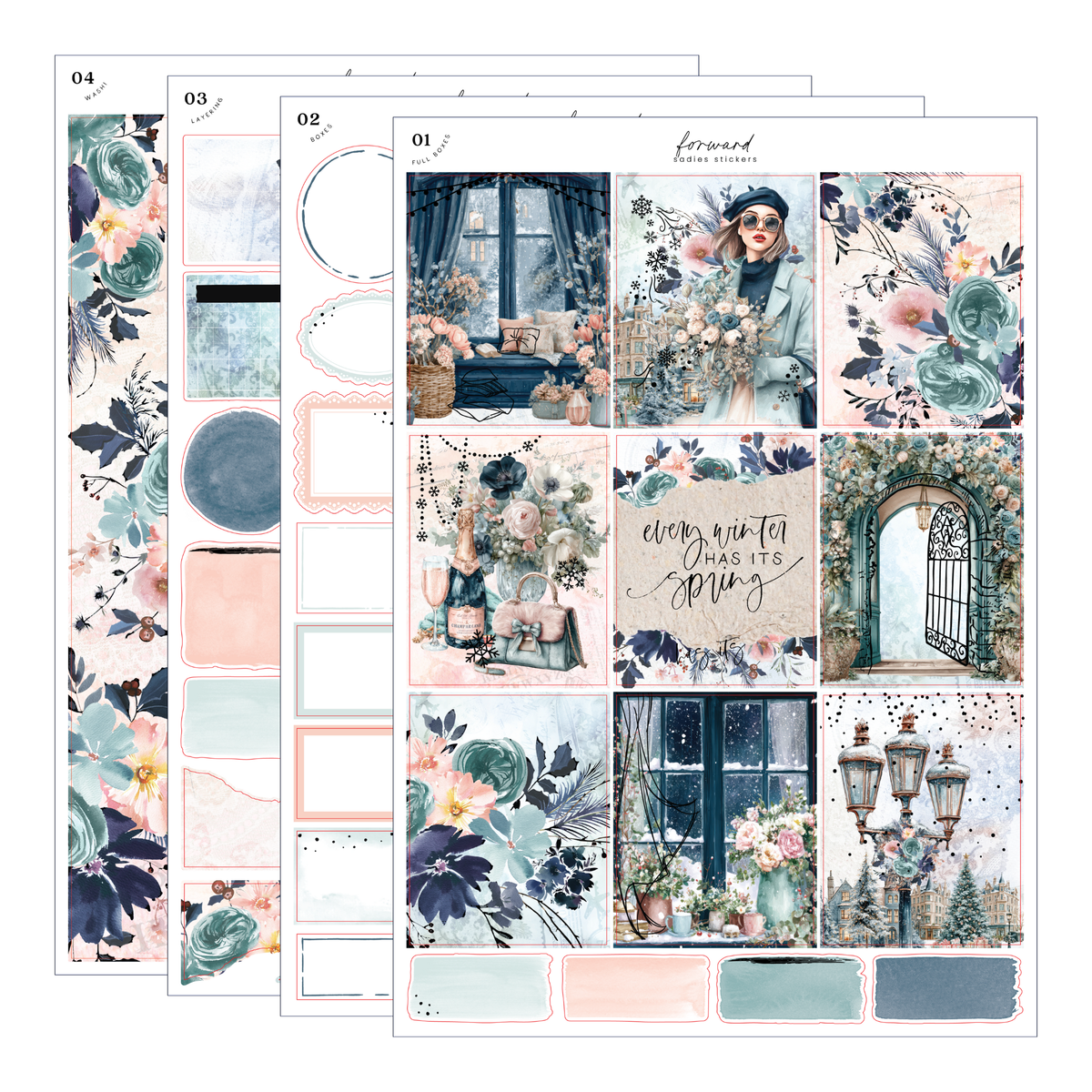 Forward Kit | Weekly Kit – Sadie's Stickers