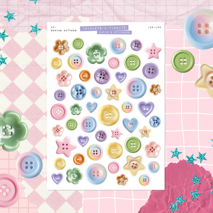 Sewing Buttons • Trinkets & Tidbits