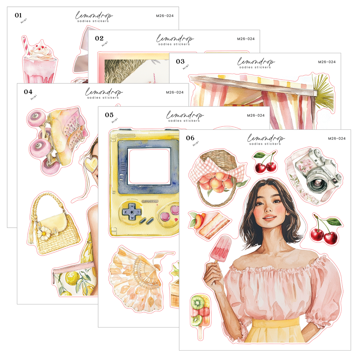 Lemondrop Kit | Mini Set – Sadie's Stickers