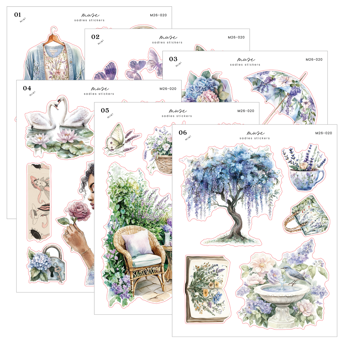 Muse Kit | Mini Set – Sadie's Stickers