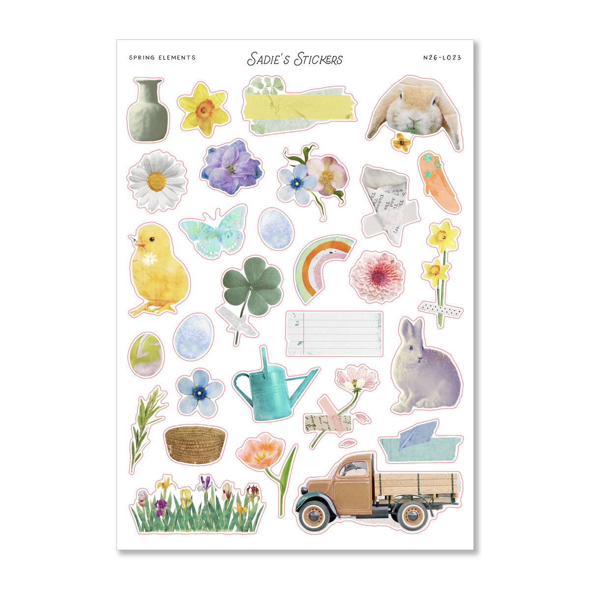 The Spring Edit Spring Elements • The Spring Edit – Sadie's Stickers