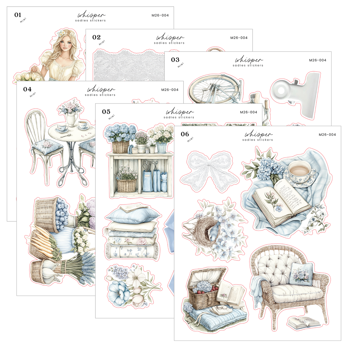 Whisper Kit | Mini Set – Sadie's Stickers