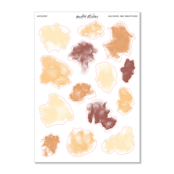 Hickory Kit Alcohol Swatches Sadie's Stickers