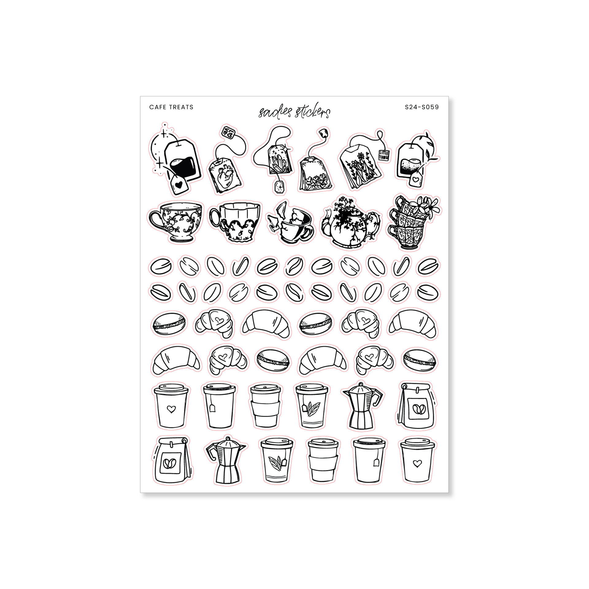 Sadie S Stickers Planner Stationery Supplies